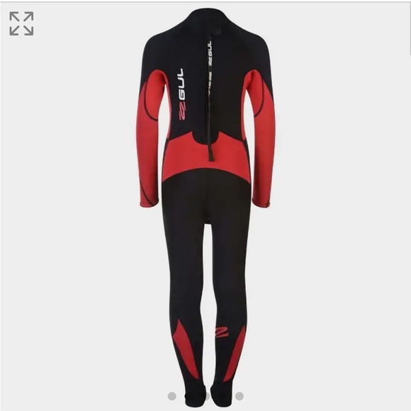 Kids Boys Full Length Wetsuit 3mm Thermal Swimsuit Surf Swim Dive UV protection - Picture 3 of 17